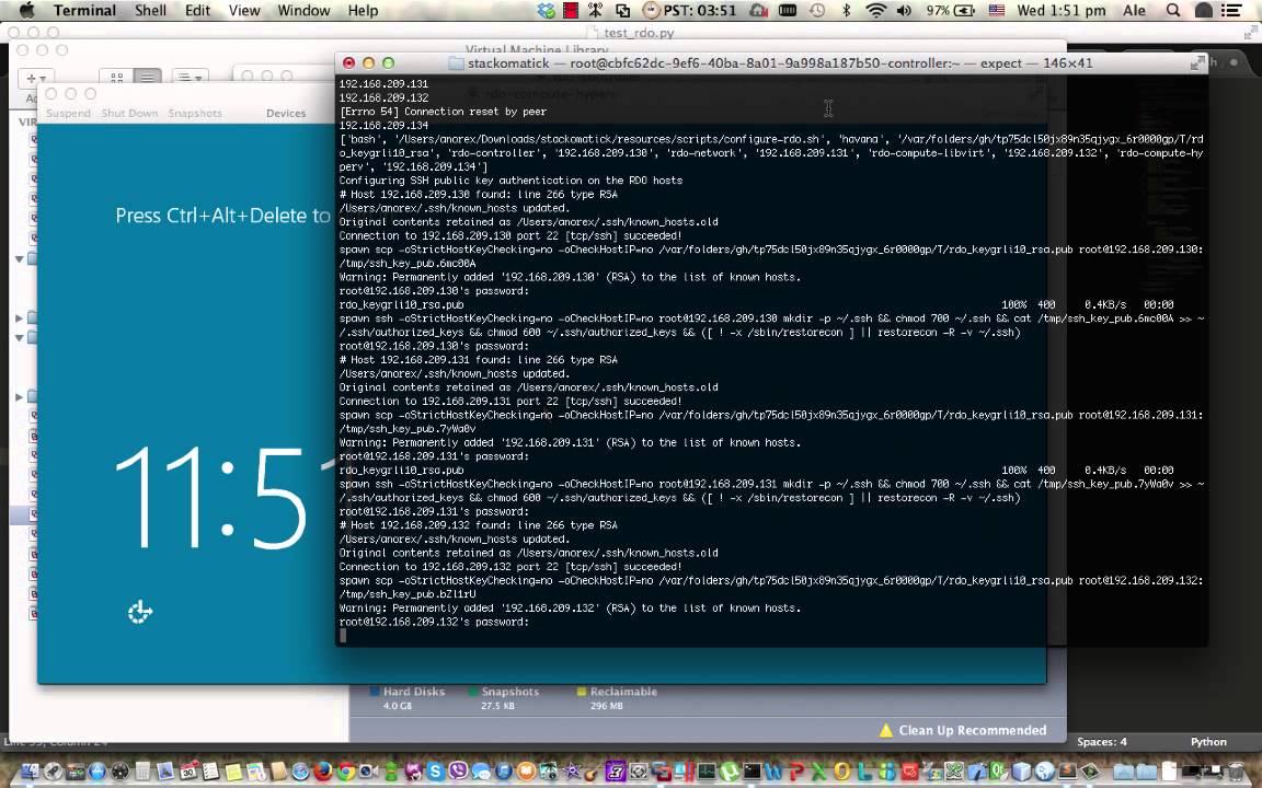 Multi-Node OpenStack RDO ready in 30' with KVM and Hyper-V