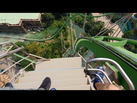 Parrot Roller Coaster鸚鵡過山車｜珠海長隆海洋王國