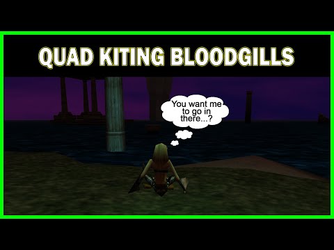 Quad Kiting Bloodgills - EverQuest - Project 1999 Green Druid - Part 30