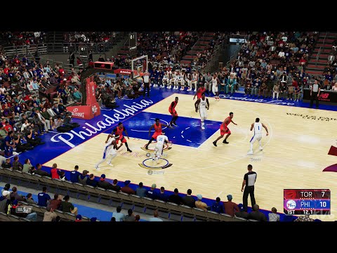 NBA 2K21 - Toronto Raptors vs Philadelphia 76ers - Gameplay (PS5 UHD) [4K60FPS]