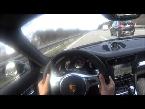 Thumbnail for Porsche 911 Carrera C4 991All-wheel Drive Coupe 2015, Autobahn drive 270 kmh - 168mph by VarioCam