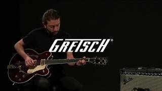 Video thumbnail for Gretsch G6122T Players Edition Country Gentleman with Bigsby | Gear4music demo by Gear4music Guitars
