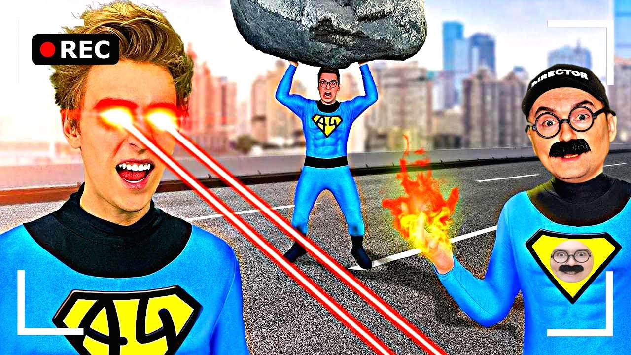 Как снимали А4: Стали СУПЕРГЕРОЯМИ на 24 Часа!