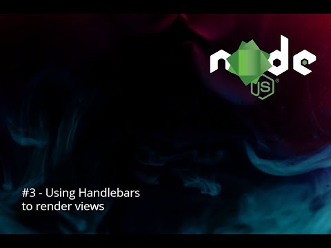 Node Js Tutorials3 Using The Handlebars View Engine