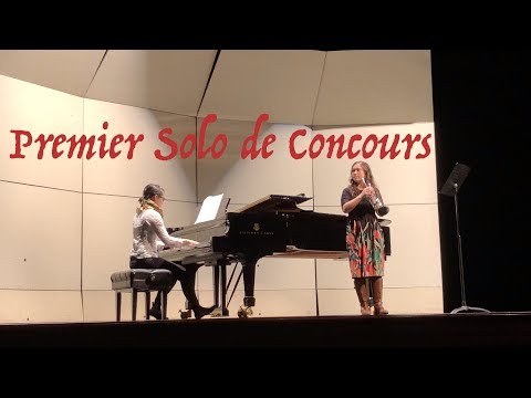 Premier Solo de Concours for Trumpet by René Maniet