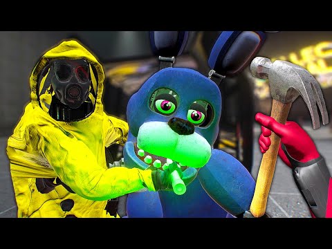 We Kidnapped FNAF Animatronics - Boneworks VR Multiplayer