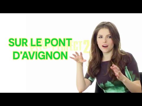 Anna Kendrick can sing a French song