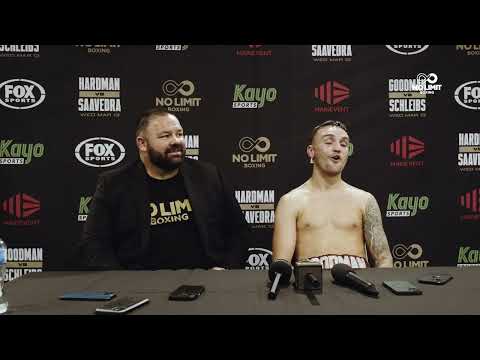 "I deserve my shot" - Sam Goodman vs Mark Schleibs post fight press conference