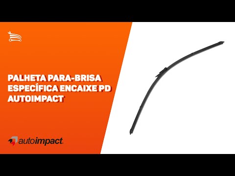 Palheta Para-Brisa Específica 24 Pol. - Video