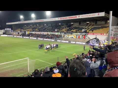2e Afdeling VV A ⚽️; KSC Lokeren-Temse ⚔️ KFC Sparta Petegem: 1 - 0 🙌🏻🥳😁! ⚪️⚫️🟡❤️