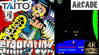 Stratovox Arcade ( Taito 1980 ) 4k Gameplay
