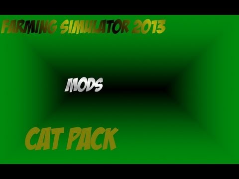 Farming Simulator 2013 Mods  Cat Pack