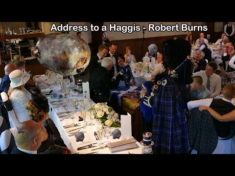 Address to a Haggis - Robert Burns (no subtitles)