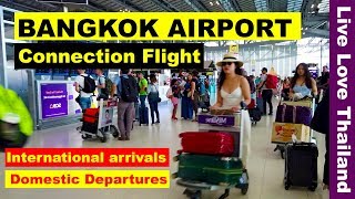 Flight Transfer at Bangkok Suvarnabhumi International Airport #livelovethailand