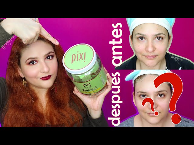 Vídeo relacionado con Pixi Beauty Vitamin-C Tonic | Tónico Facial Iluminador y Calmante | Potencia la Luminosidad de la Piel | Enriquecido con Ácido Ferúlico y Vitamina C | Tónico Diario Sin Alcohol | 3.4 fl.oz/100ml