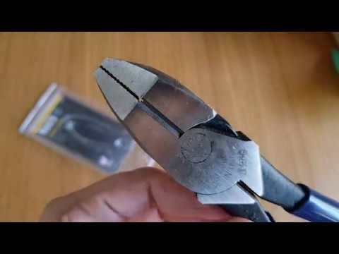 Klein D213-9NE Lineman Pliers Unboxing and Review