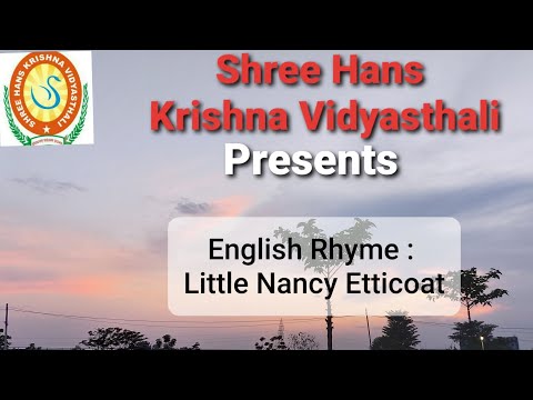 English Rhyme : Little Nancy Etticoat