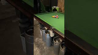 Have you seen a worse table? #pool #billiards #cambodia