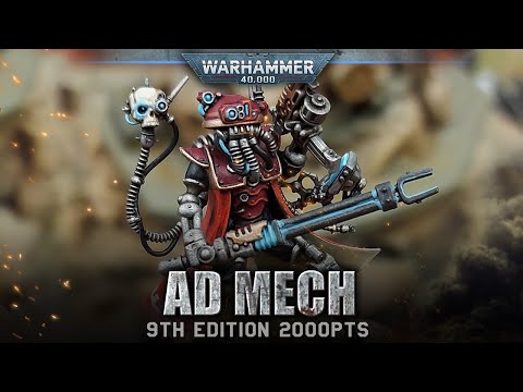 Adeptus Mechanicus (Ad Mech) COMPLETE ARMY Warhammer 40K 9th Edition 2000pts