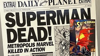 Death of Superman, The Best-Selling DC Comic of the 1990s Speculator Boom! Enjoy Our Autopsy. :)