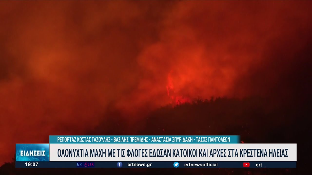 141 δασικές πυρκαγιές σε τρεις μέρες εκδηλώθηκαν στην Ελλάδα | 25/07/2022 | ΕΡΤ