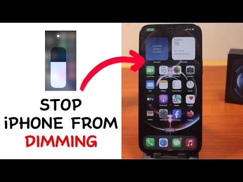 How to Stop iPhone from Dimming