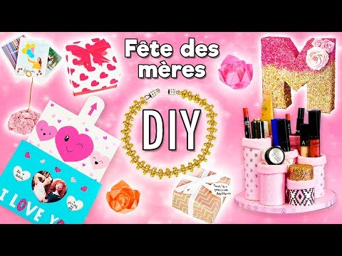 7 DIY FETE DES MERES IDEES CADEAUX FACILES
