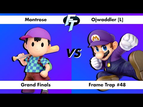 Frame Trap #48: Montrose (Ness) vs Ojwaddler (Mario) [L] Grand Finals