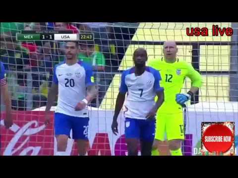 Mexico vs USA 1-1 - All Goals & Highlights - World Cup Qualifiers 12/06/2017 HD