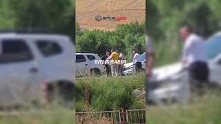 Bitlis'te zincirleme trafik kazası: 3 araç birbirine girdi