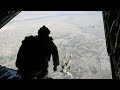 PJ Pararescue Freefall Jump From C 130 Afghanistan