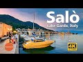 Salò, Lake Garda - Italy Sunset Walk (4K UHD)
