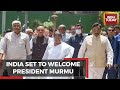 India Gears Up To Welcome First Tribal President Celebrations Begin Murmu Vs Yashwant Sinha