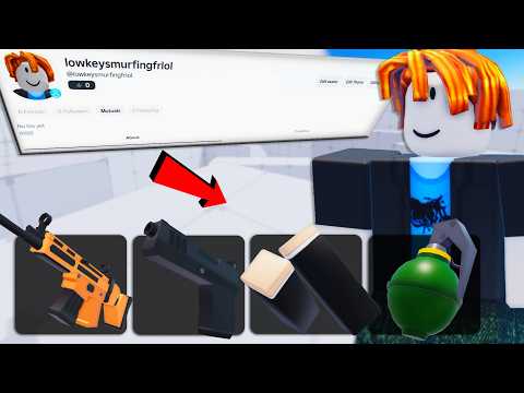 I PRETENDED to be a NOOB PLAYER in Roblox Rivals...
