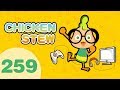 Cartoon Chicken Stew English 259 Karate Chick