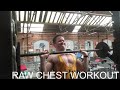 CHEST WORKOUT | RAW WORKOUT | YOUNG BODYBUILDER.