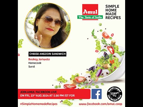 Chef Boskey Jariwala, Episode 8106: #SimpleHomemadeRecipes Facebook Live