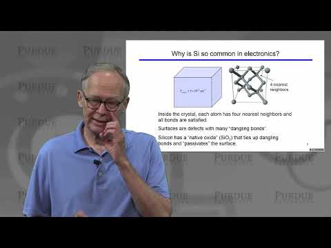 ECE Purdue Semiconductor Fundamentals L1.4: Materials Properties - Common Semiconductors