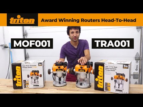 Triton Router Comparison | The MOF001 vs. TRA001 | Which should you buy?