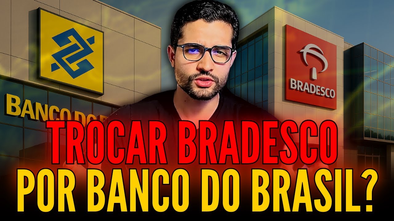 VALE A PENA VENDER BRADESCO NA ALTA PARA COMPRAR BANCO DO BRASIL NA BAIXA? BBAS3 E BBDC4