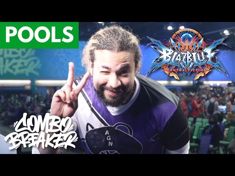 COMBO BREAKER 2024 Blazblue Central Fiction Pools (Kokonoe Jubei Tager Relius Hakumen Platinum) BBCF