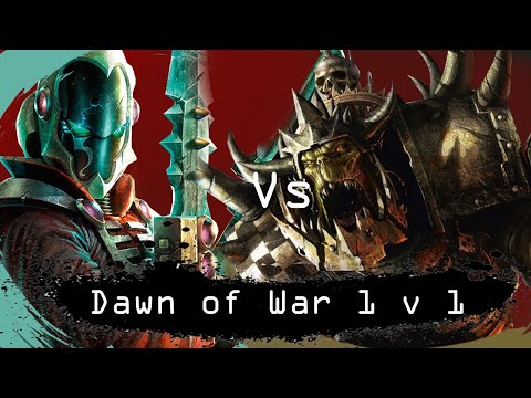 Dawn of War  Soulstorm 1 v 1 Orks (I{ings_Pwn) vs Eldar (Renaissance Decadence )