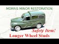 Safety Issue!  Replacing Morris Minor Wheel studs