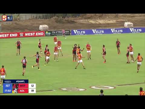 Rd 6 SANFL Snapshot - Adelaide's Tariek Newchurch snaps truly