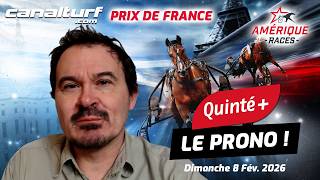emission video des courses turf pmu du Dimanche 8 février 2026