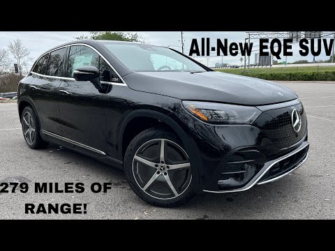 2023 Mercedes Benz EQE SUV 350+ Premium POV Test Drive & Review