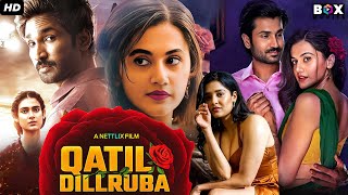 Qatil Dillruba - Hindi Dubbed Full Movie | Aadhi Pinisetty, Taapsee Pannu | Romantic Action Movie