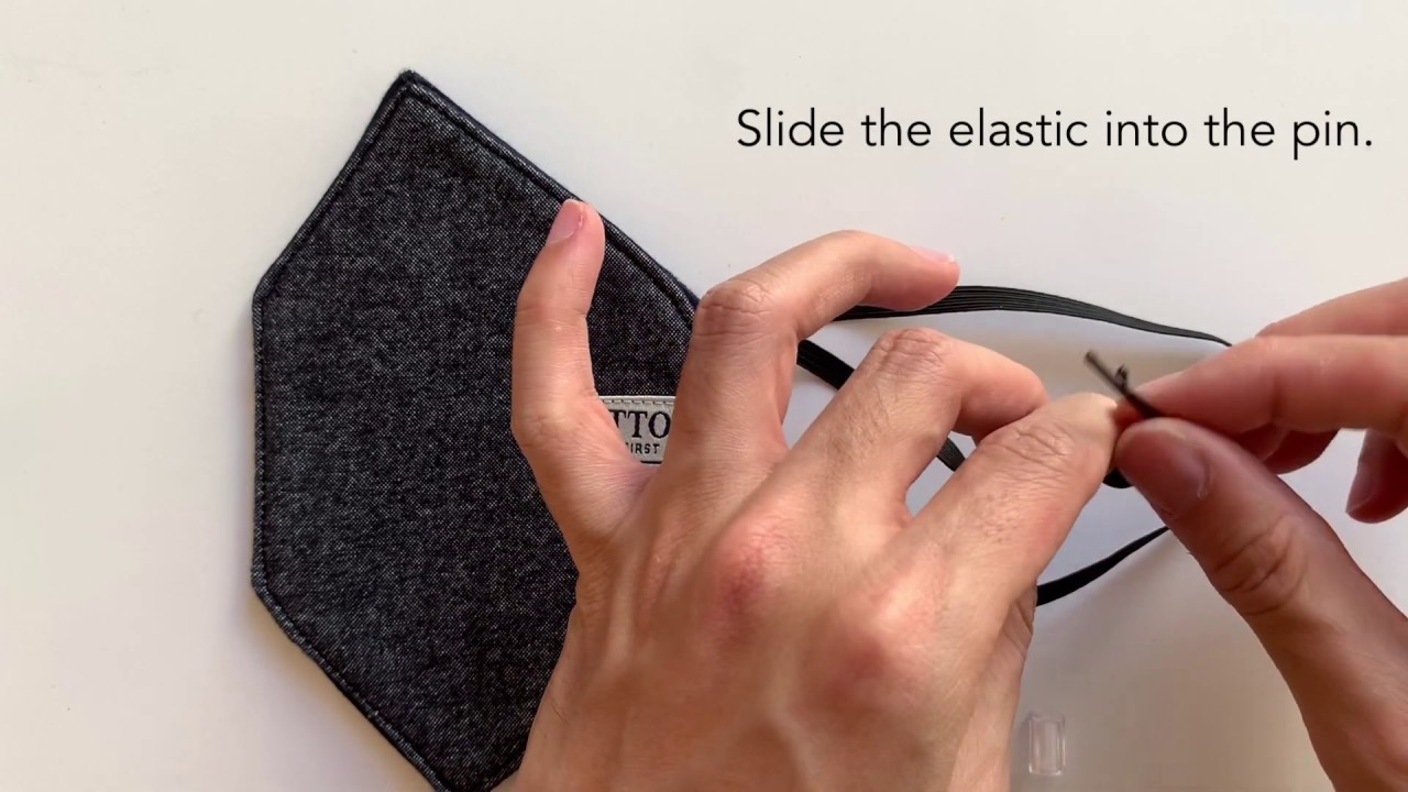 Cotton the First mask tutorial video