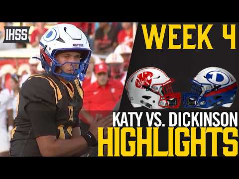 Katy Tigers Dominate Dickinson 42-24 | Texas Oncology Team of the Week