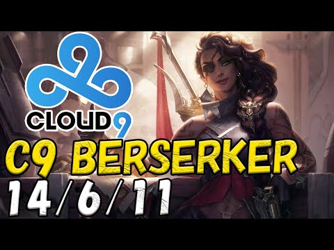 C9 Berserker サミーラ(Samira) VS トゥイッチ(Twitch) BOT ADC patch 13.1 NA RANK